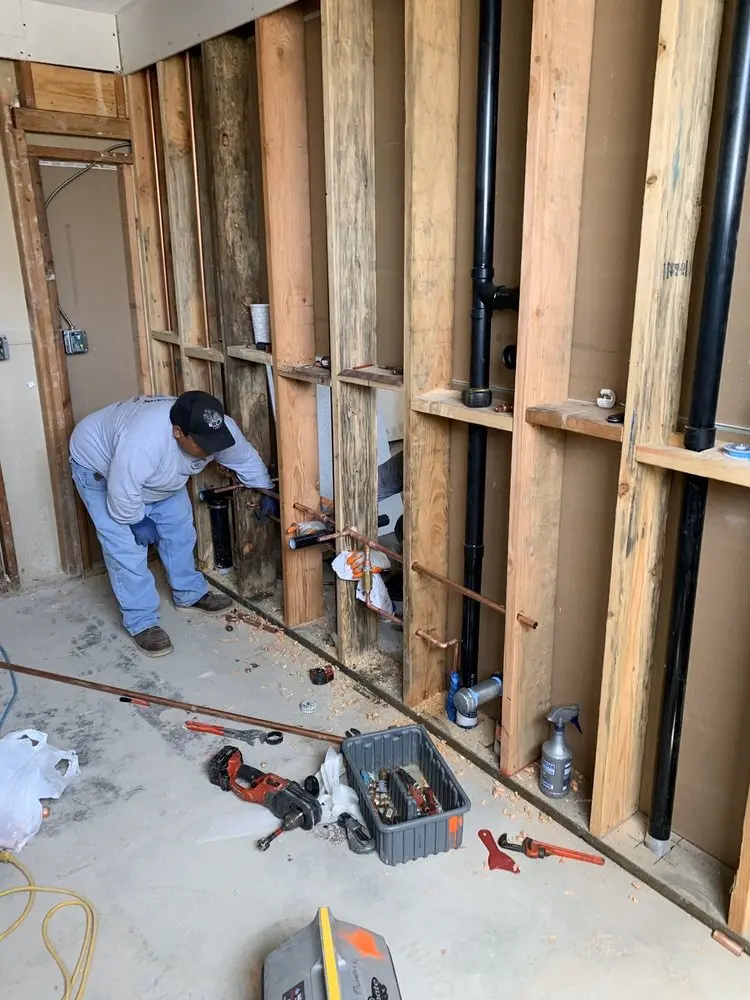 Commercial rough-in plumbing for Water Heater Replacement in Chicasaw Gardens